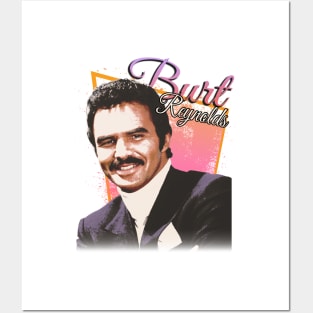 Burt Reynolds // 70s Retro Style Posters and Art